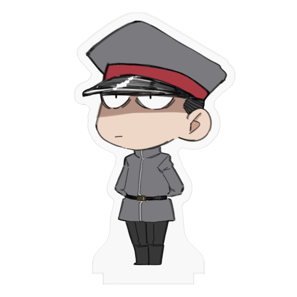 【創作軍人】紙面の軍人たち オロス隊ミニアクリルフィギュア コガ軍曹