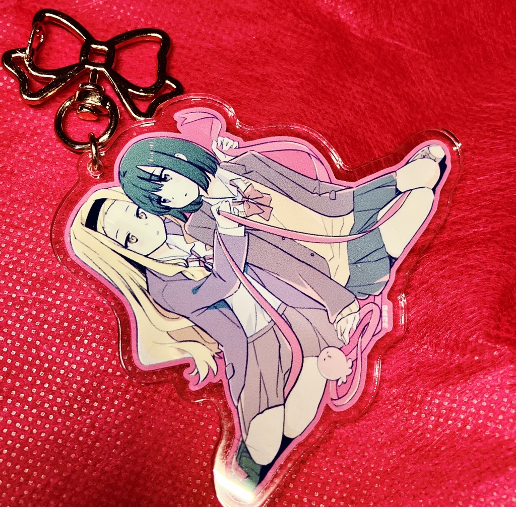 しずまりアクリルキーホルダー