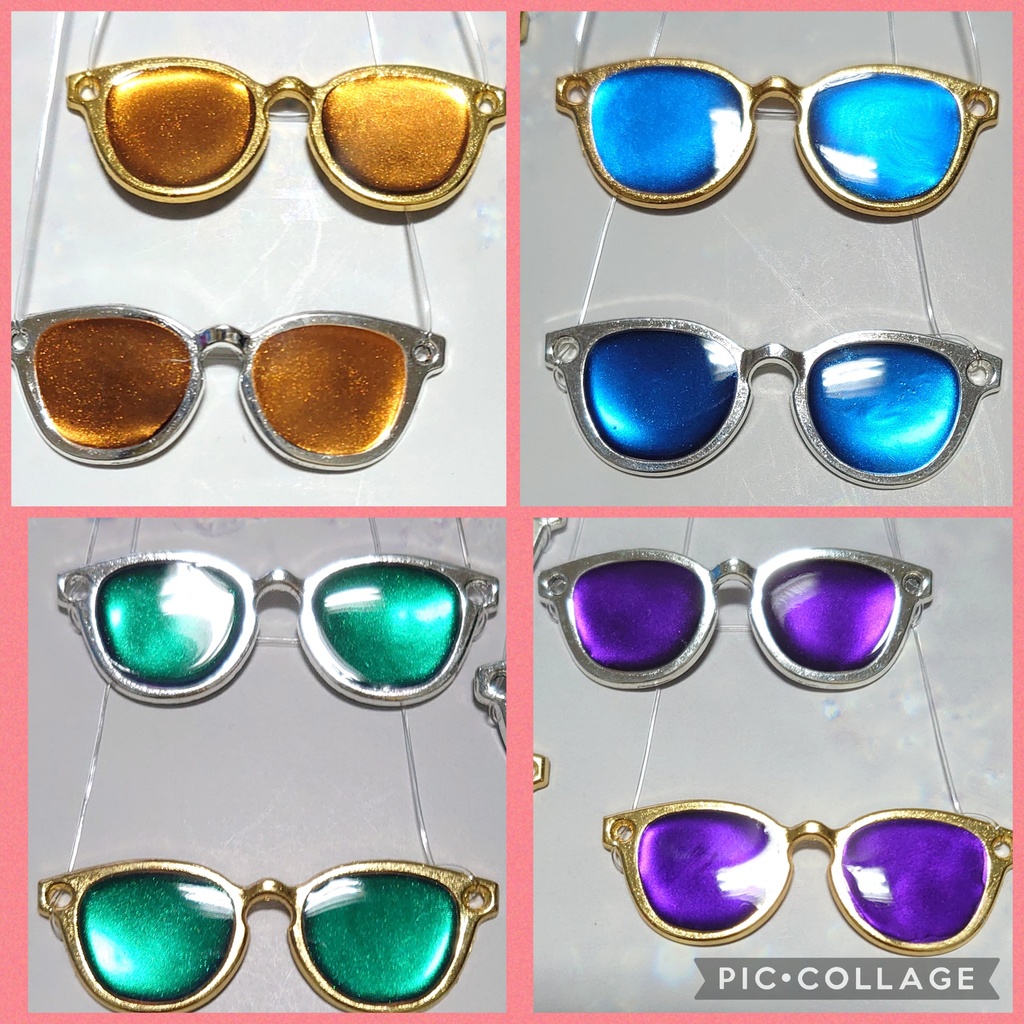 【ギラギラ】ぬい用メガネ