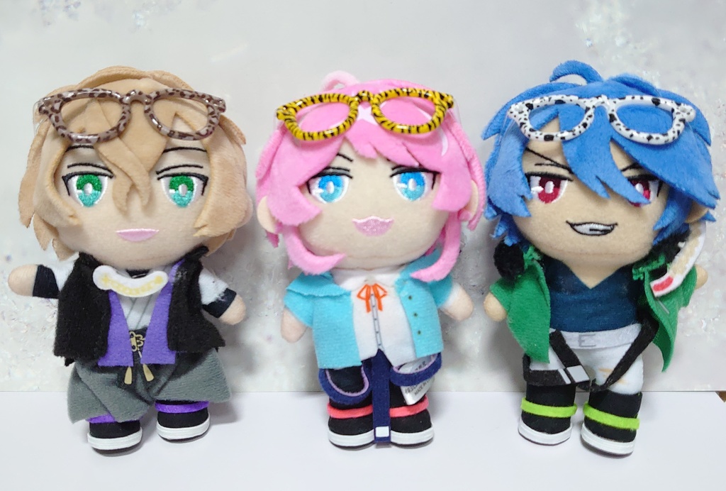 【アニマル柄①】ぬい用メガネ