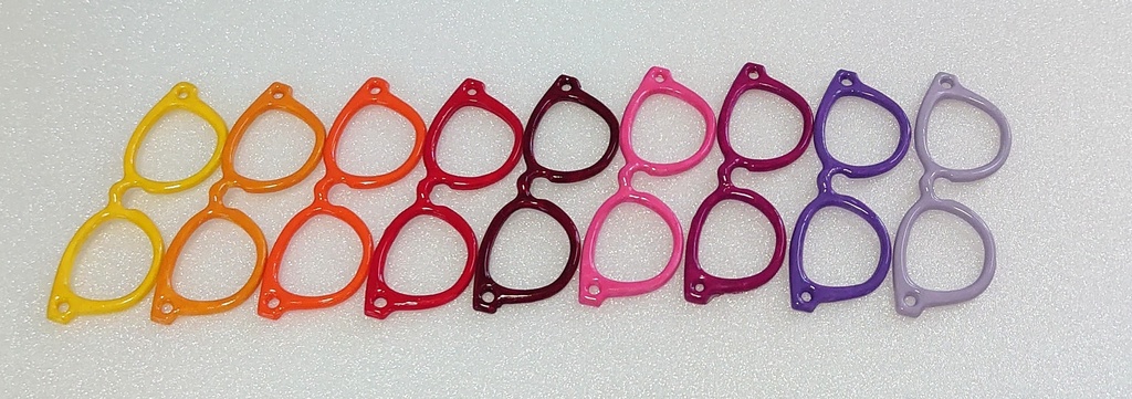 【ビビッド系①】ぬい用メガネ