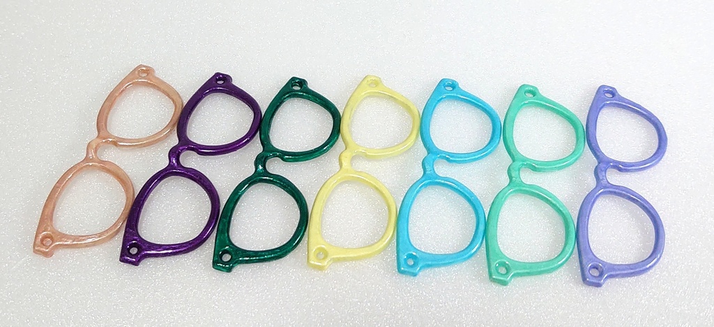 【メタリック】ぬい用メガネ