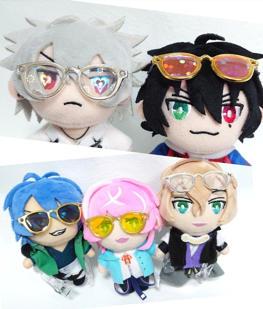 【スター】ぬい用メガネ・サングラス