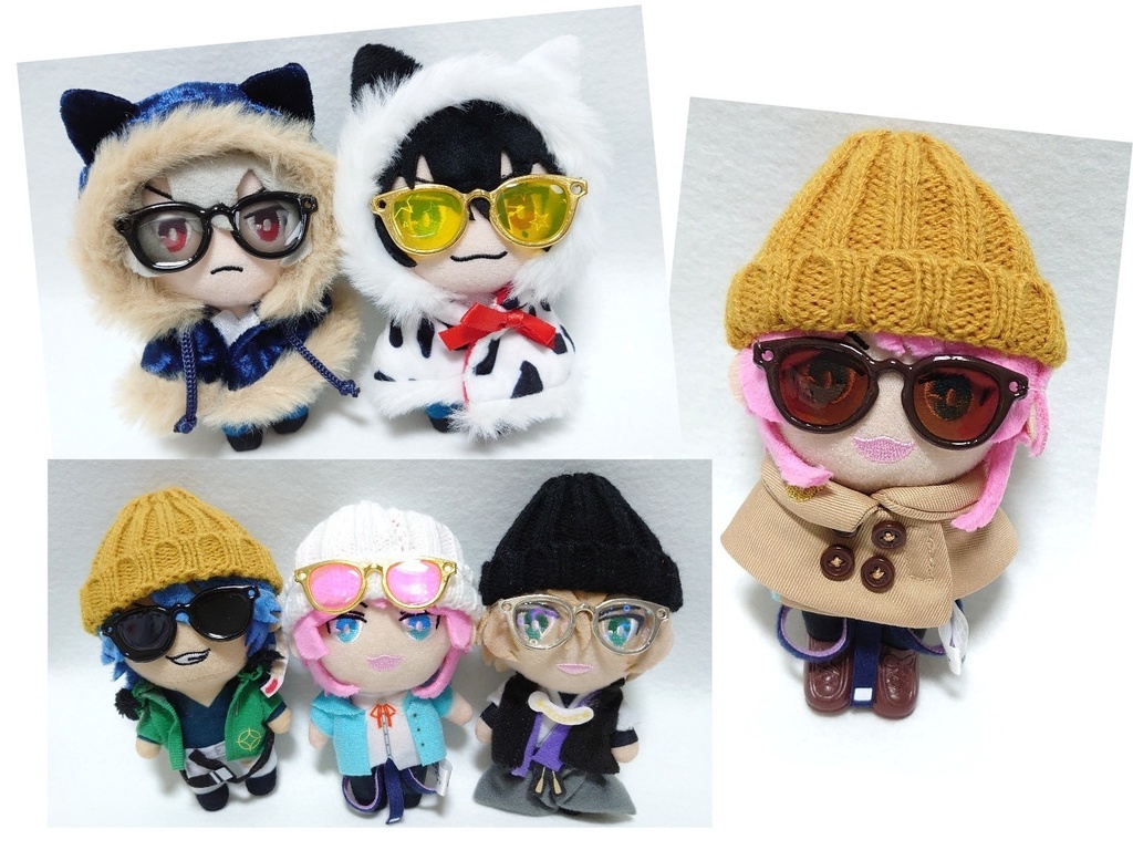 【スター】ぬい用メガネ・サングラス