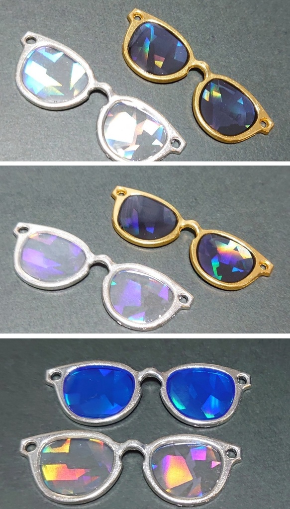 【クラッシュ】ぬい用メガネ・サングラス