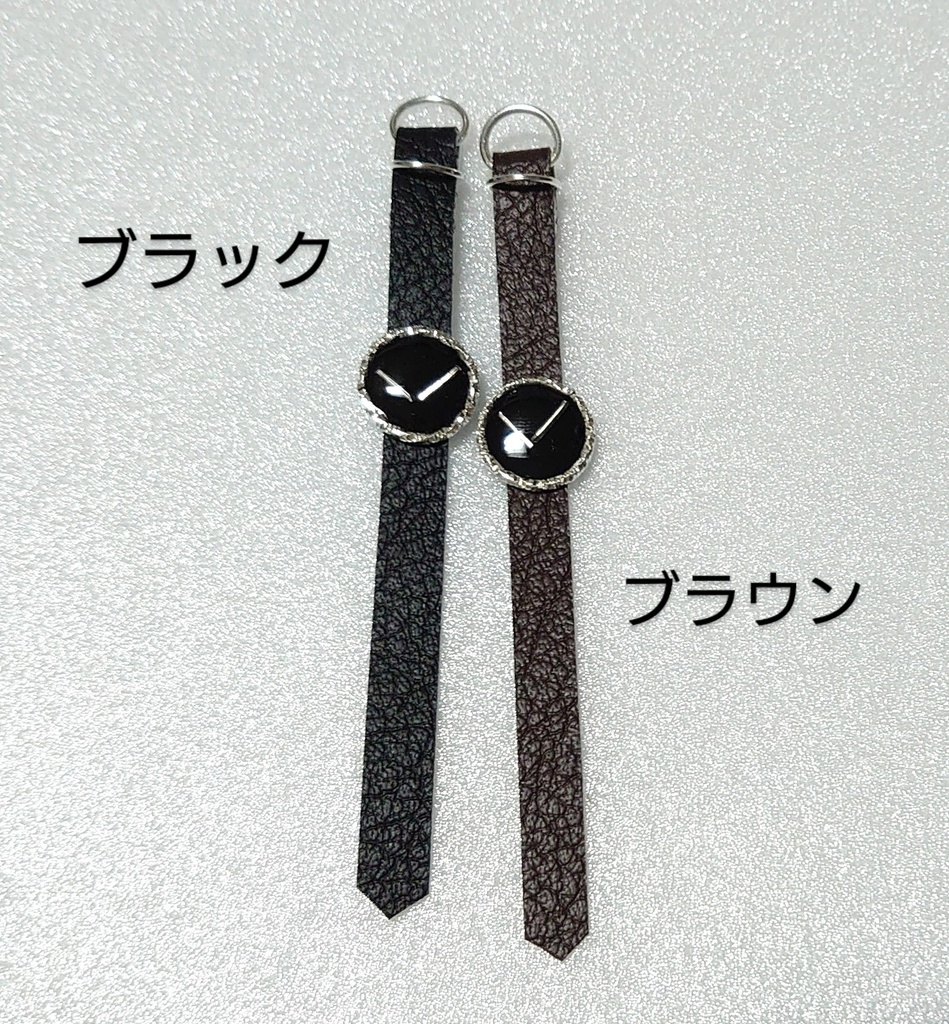 【大/文字盤白】ぬい用 腕時計風ブレスレット