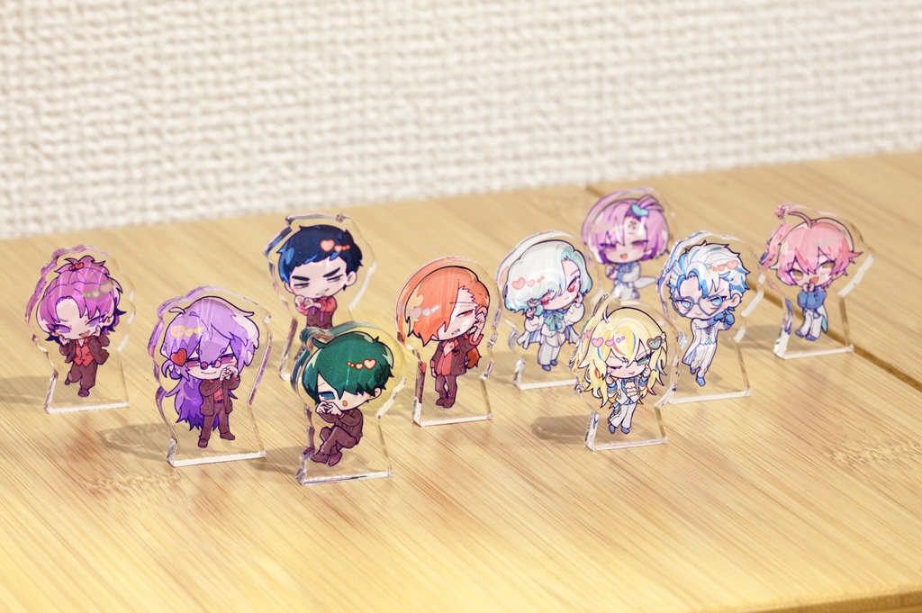 てのひらのこいびと♡アクリルミニブロック