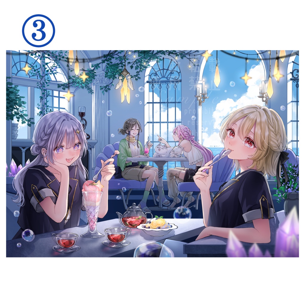 COMITIA157 新作ポストカード各種