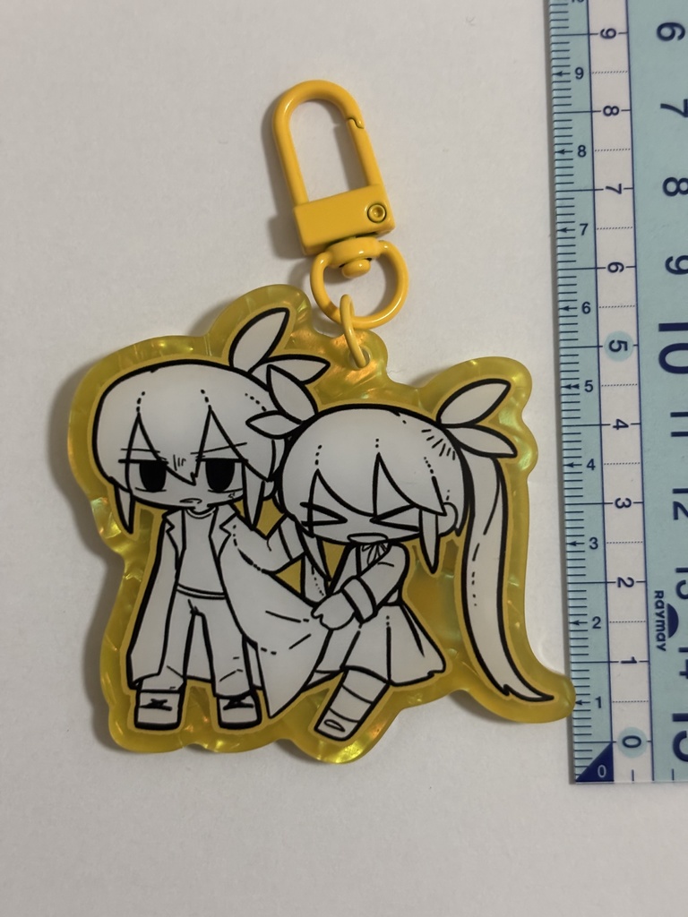 一次創作アクリルキーホルダー