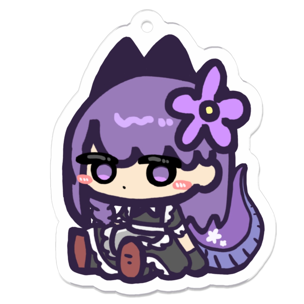 レティシアお座りアクキー