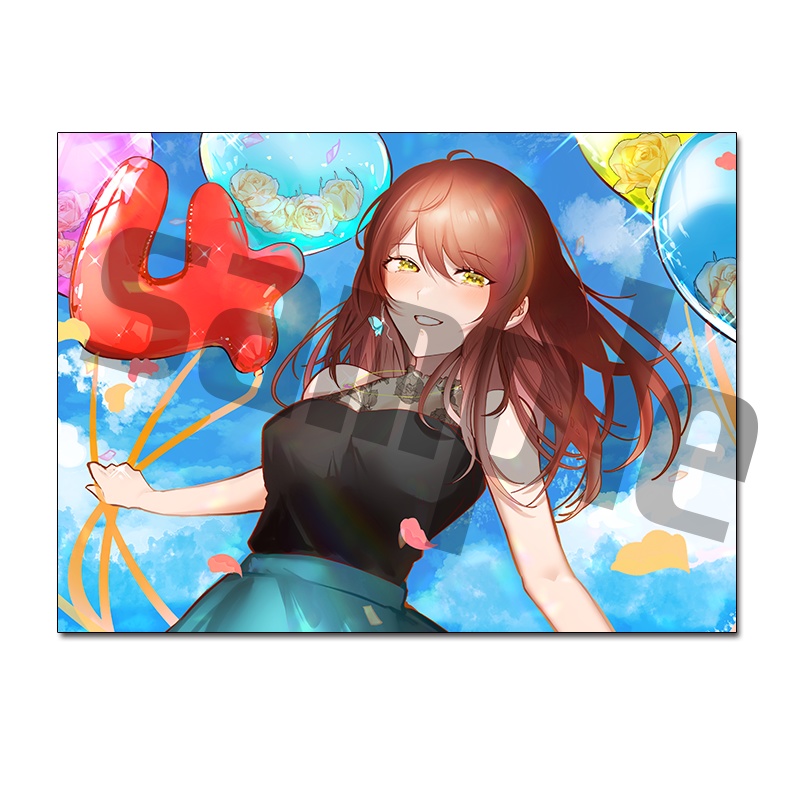受注生産2/28まで、4周年記念ポストカード　通常版