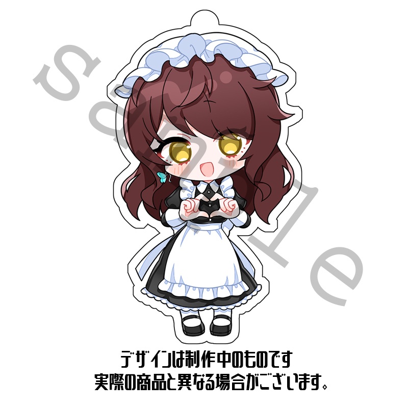 【2026/1/31まで受注生産】５周年記念　アクリルキーホルダー（メイド）