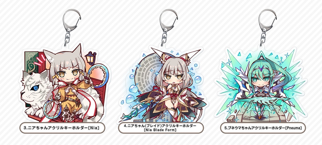 ホムラ・ヒカリ・ニア・プネウマアクリルキーホルダー