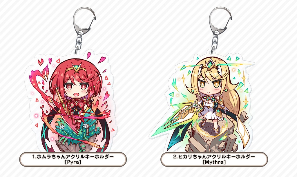 ホムラ・ヒカリ・ニア・プネウマアクリルキーホルダー