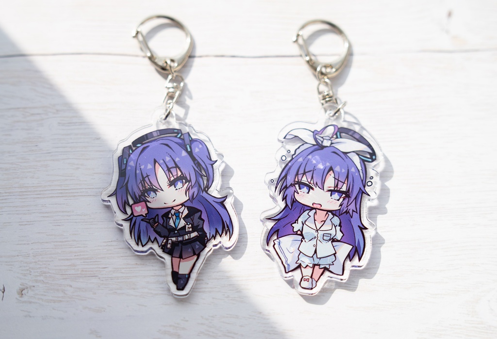 ユウカアクリルキーホルダーセット