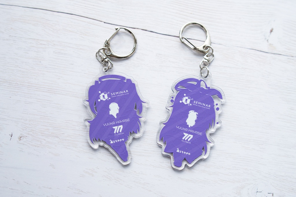 ユウカアクリルキーホルダーセット