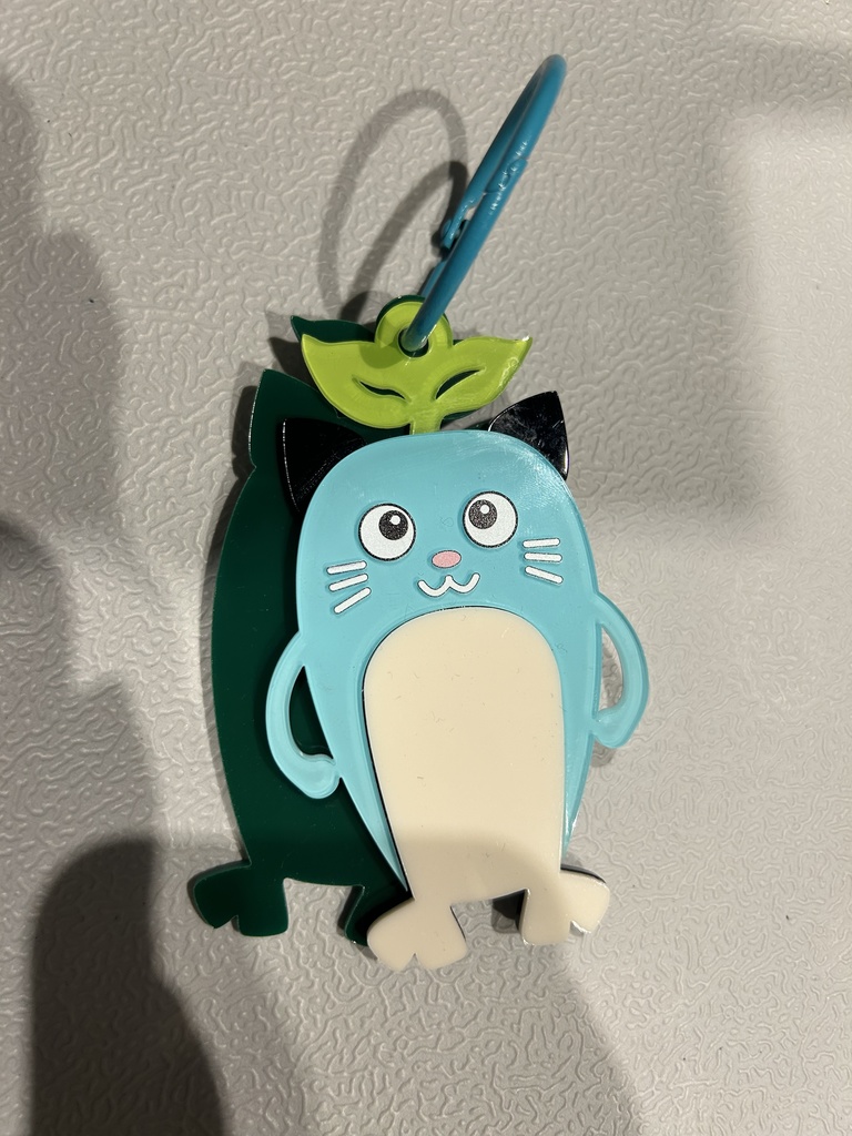 にじさんじ イメージアクリルチャイム 手作り まめねこ ロト