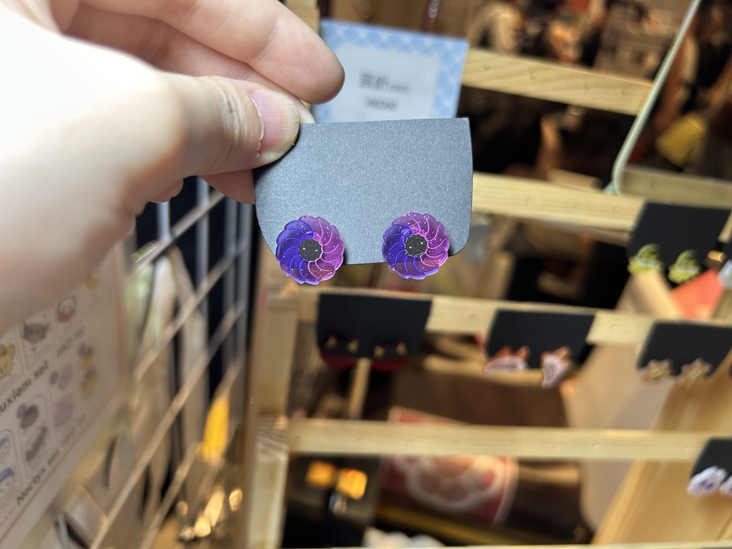 にじさんじ 不破湊 ふわっちクルーラー イメージピアス イヤリング