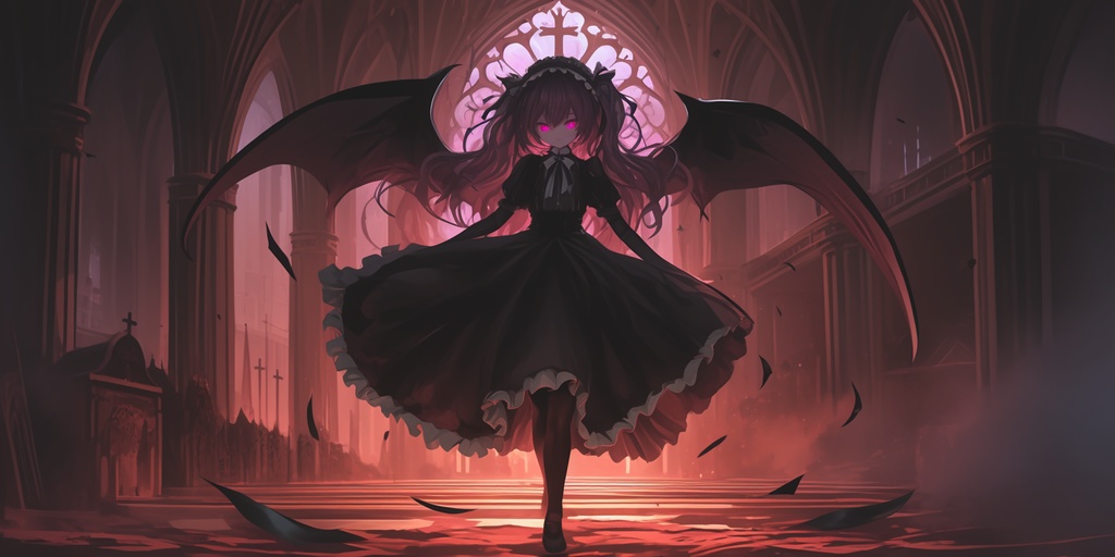 【フリーBGM】漆黒のフリル狂詩曲