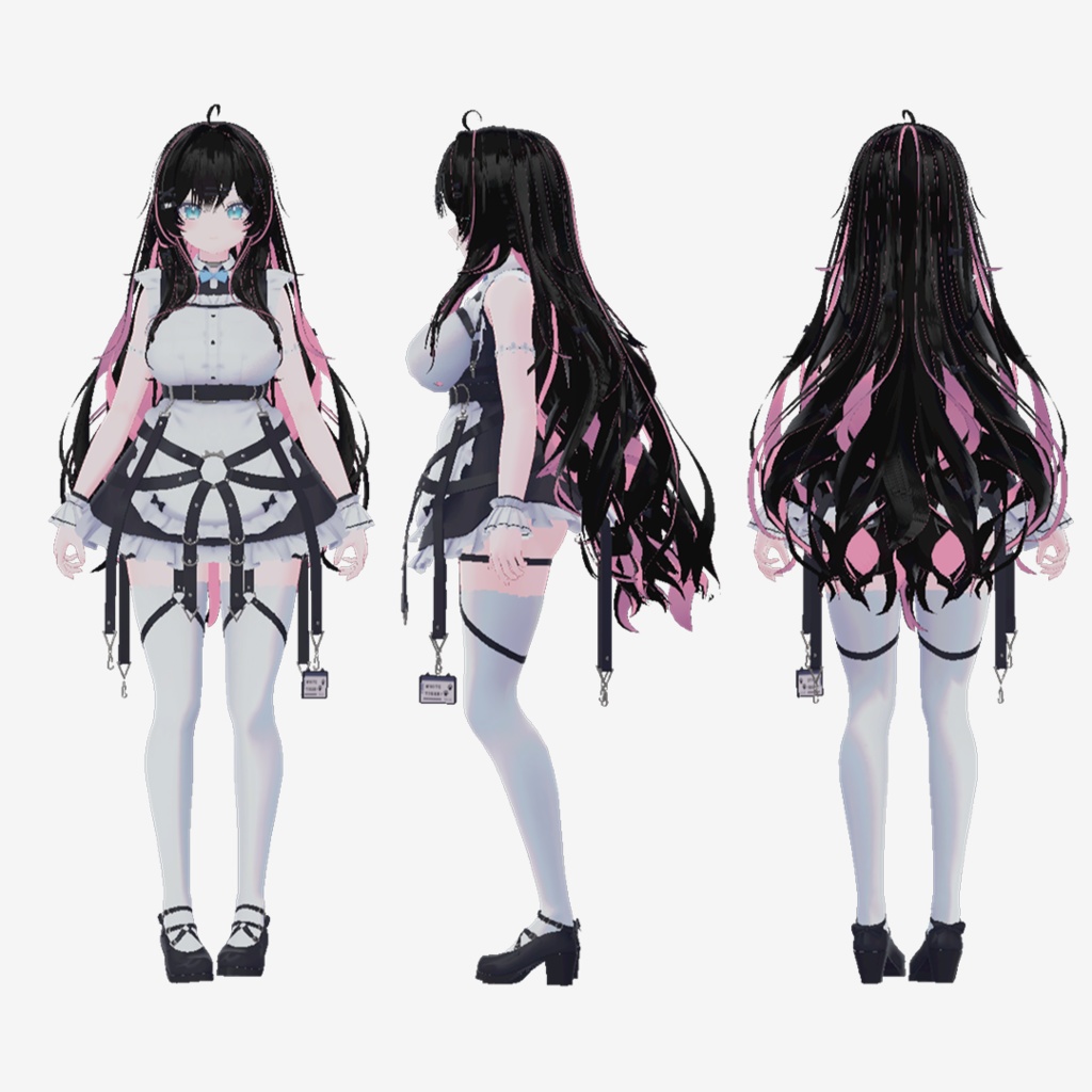 【無料】瑞希の髪にインナーカラーを入れるマスクテクスチャ