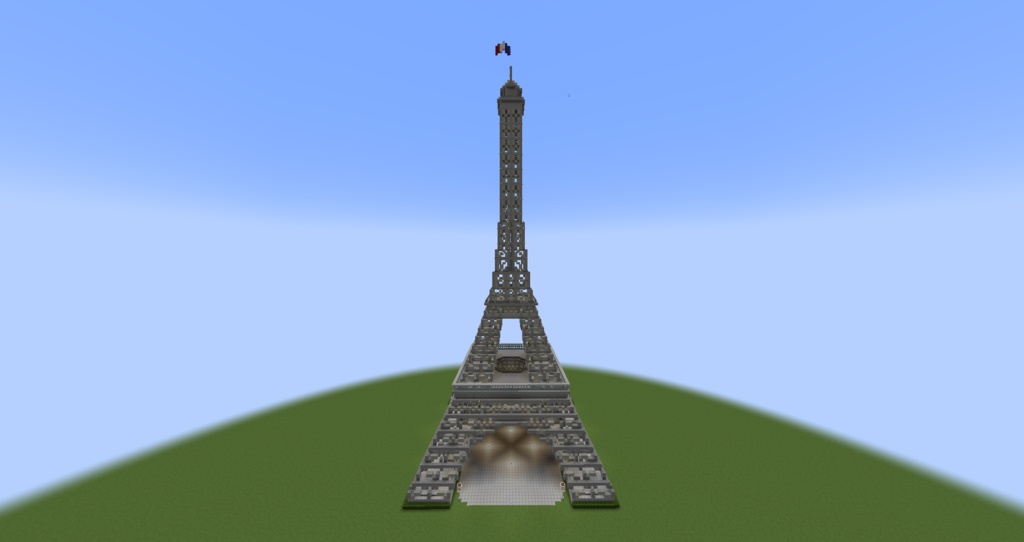 🗼Tour Eiffel on Minecraft!✨
