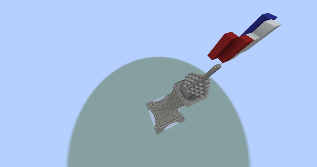 🗼Tour Eiffel on Minecraft!✨