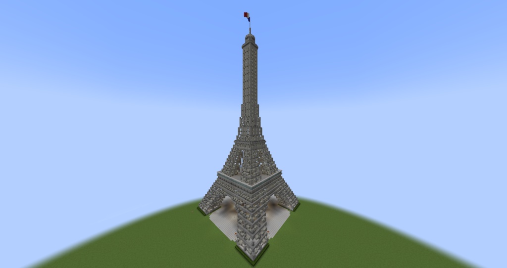 🗼Tour Eiffel on Minecraft!✨