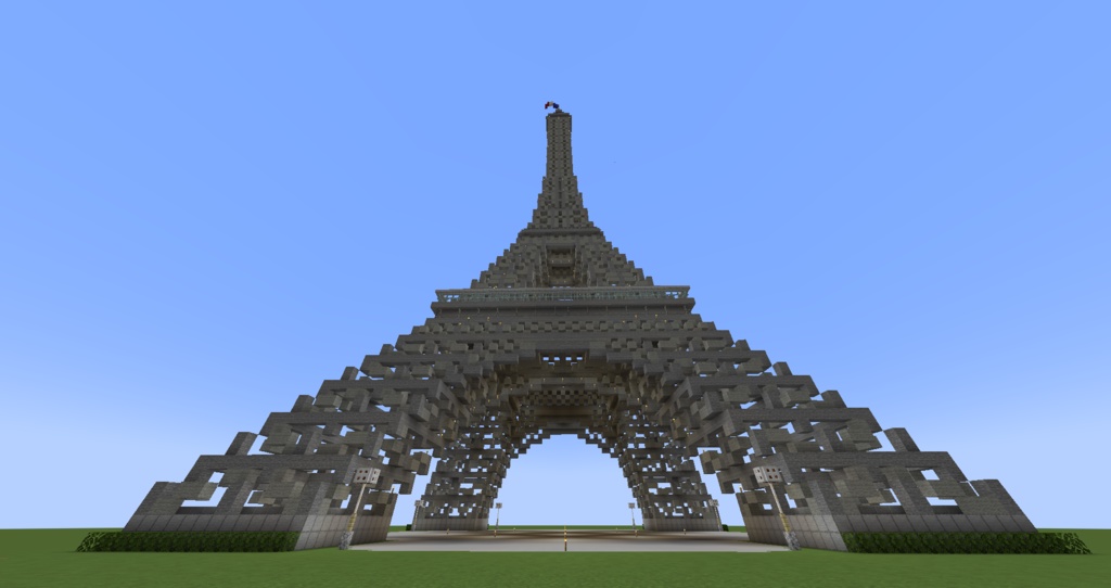 🗼Tour Eiffel on Minecraft!✨