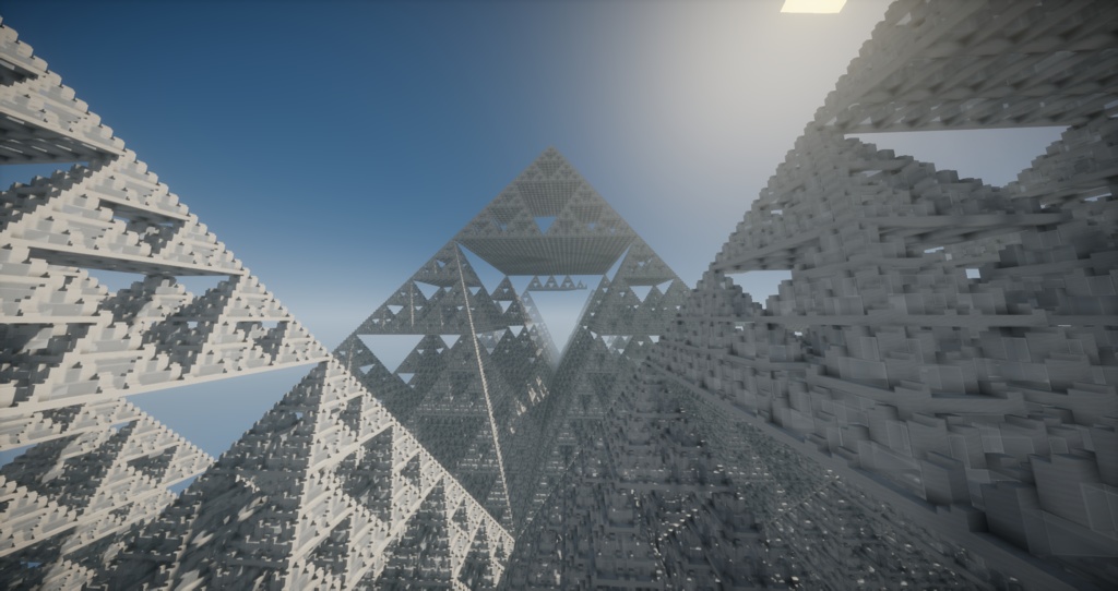 ✨Infinite Triangle in Minecraft🔺