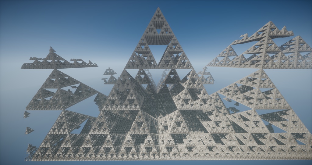 ✨Infinite Triangle in Minecraft🔺
