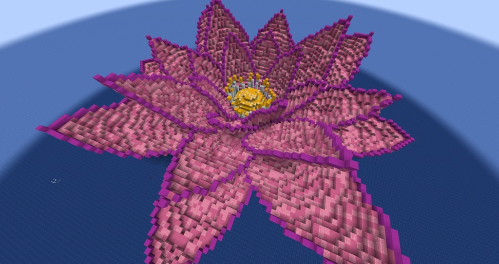 ✨Lotus Flower in Minecraft🌸