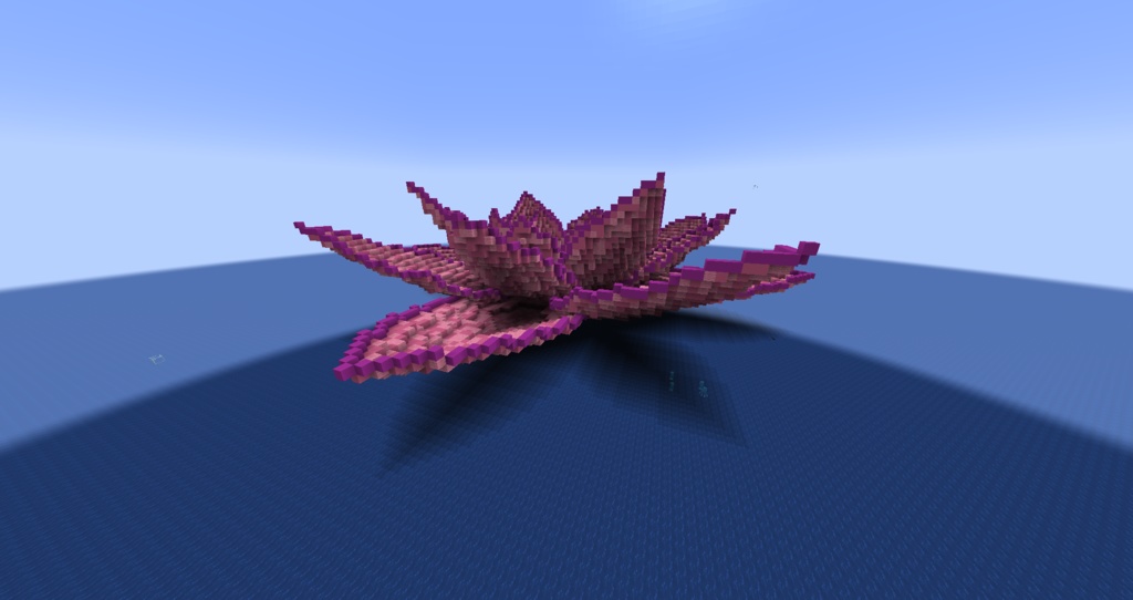 ✨Lotus Flower in Minecraft🌸