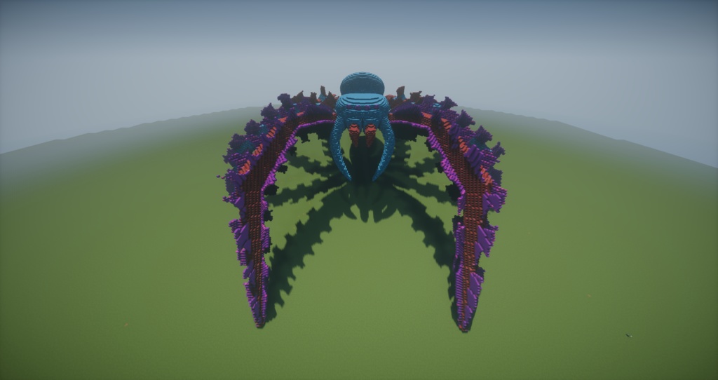 🕷️ Spider Alien in Minecraft 🌟