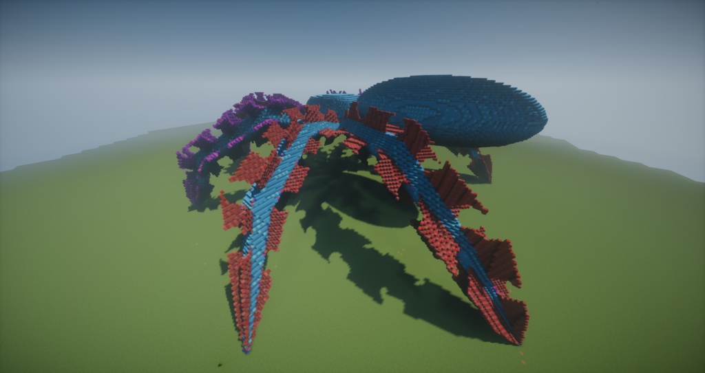 🕷️ Spider Alien in Minecraft 🌟