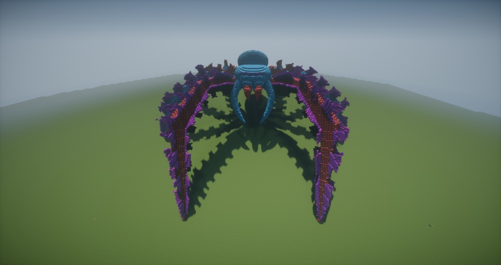 🕷️ Spider Alien in Minecraft 🌟