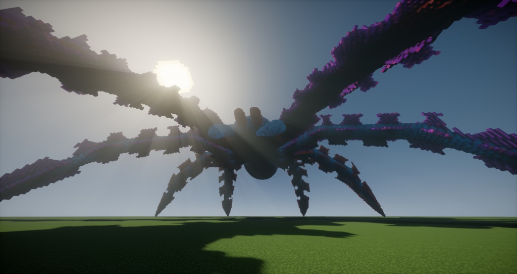 🕷️ Spider Alien in Minecraft 🌟