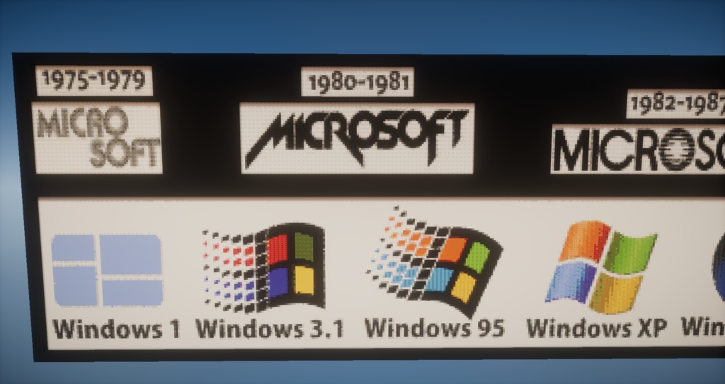 🖥️ Historic Microsoft Logos 🏙️