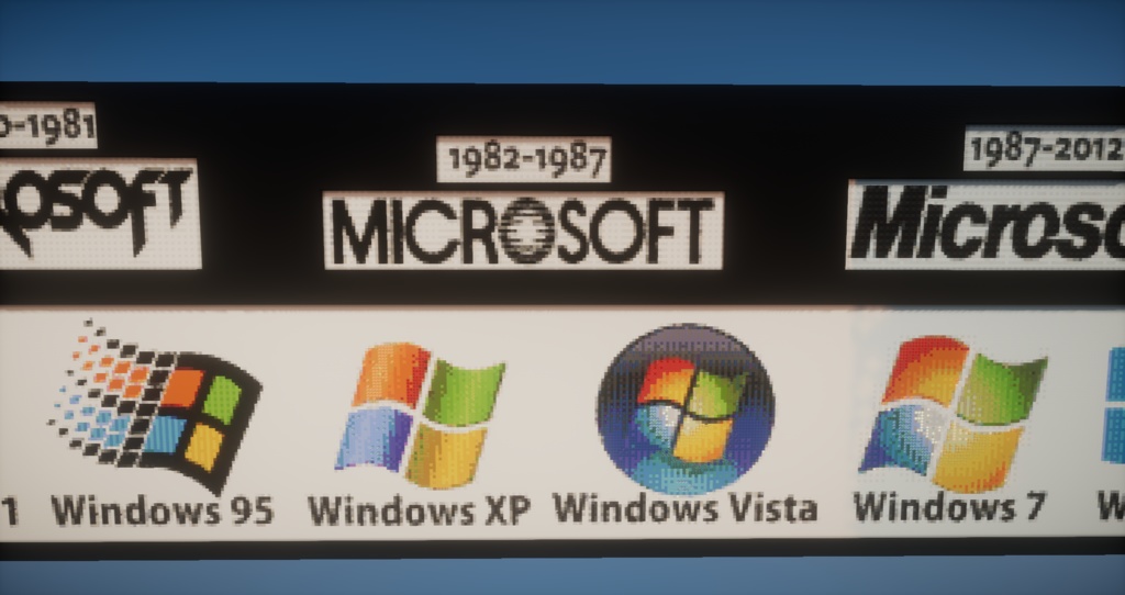 🖥️ Historic Microsoft Logos 🏙️