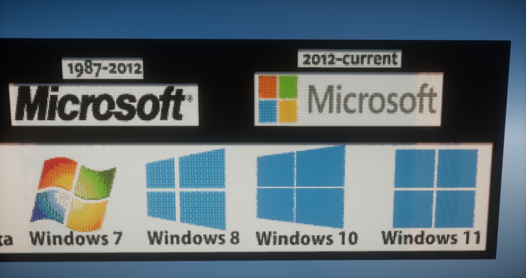 🖥️ Historic Microsoft Logos 🏙️