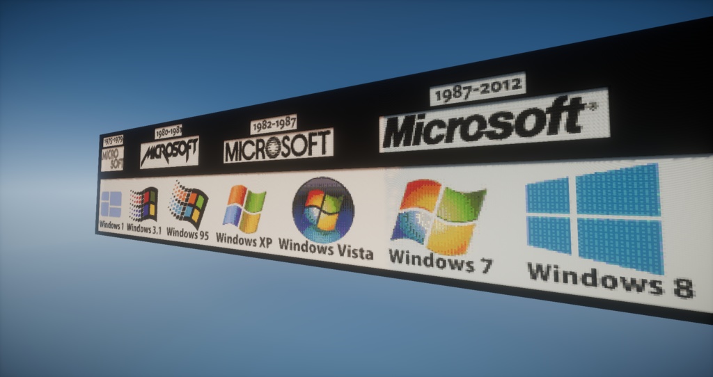 🖥️ Historic Microsoft Logos 🏙️