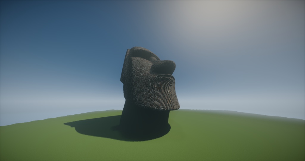 🌴🗿Easter Statue in Minecraft🗿🌴