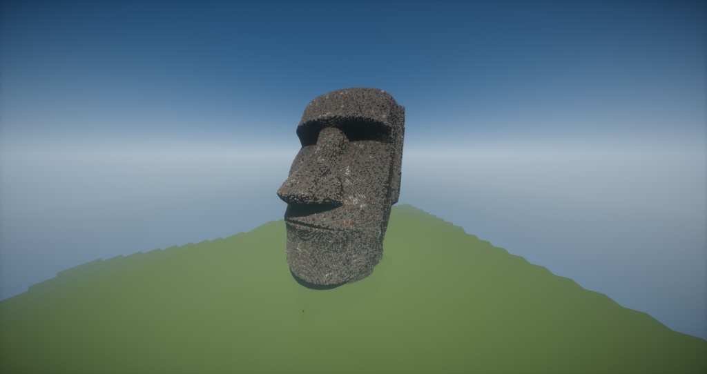 🌴🗿Easter Statue in Minecraft🗿🌴