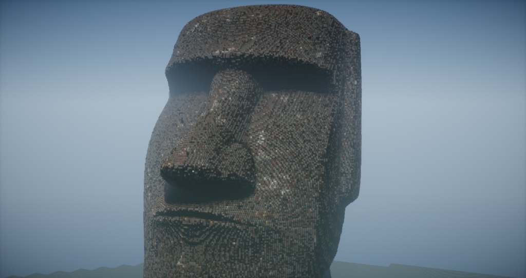 🌴🗿Easter Statue in Minecraft🗿🌴