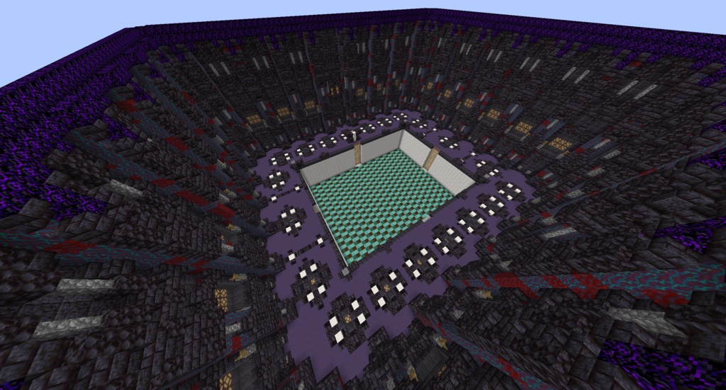 🌌Dark Prison Mine in Minecraft⛏️