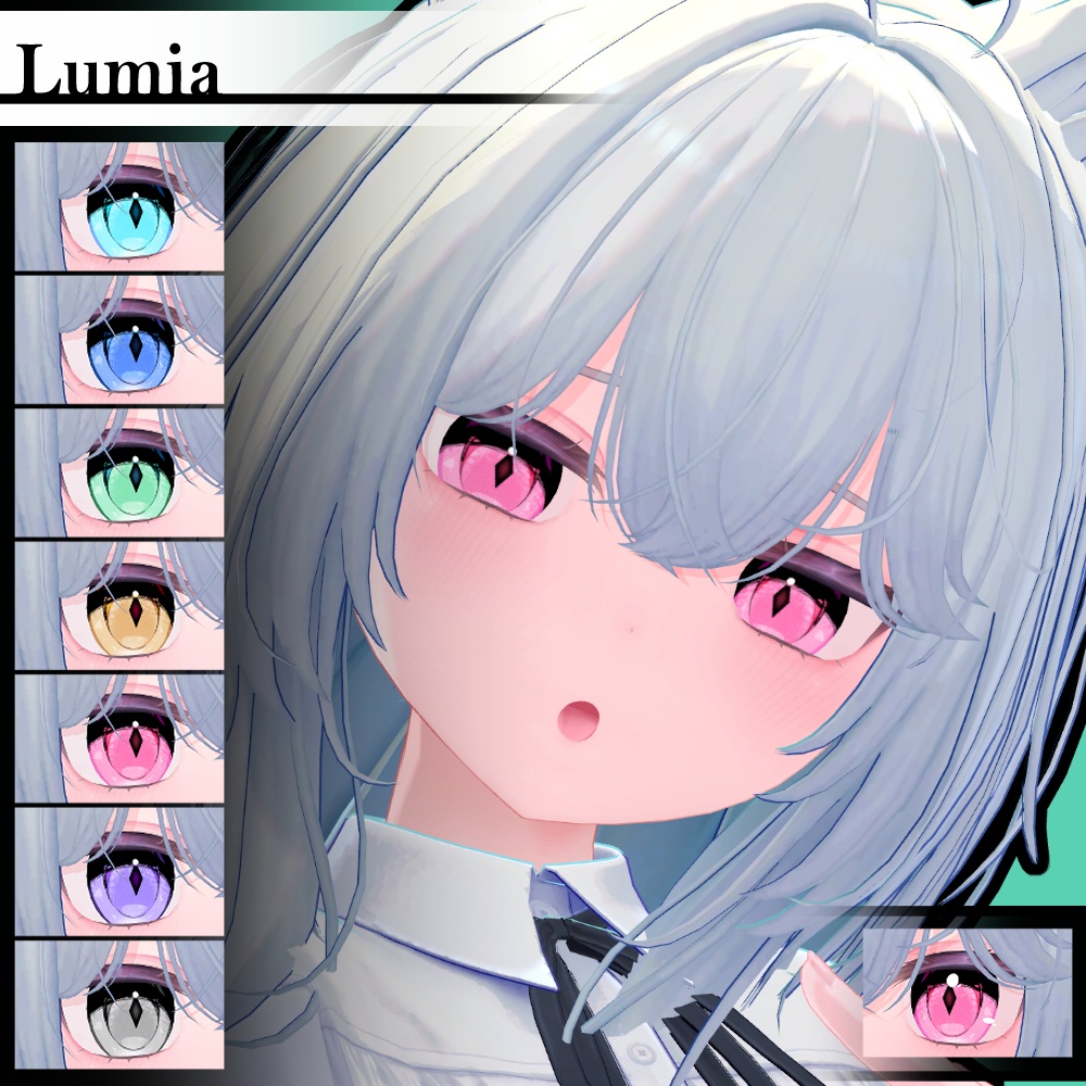 【複数アバター対応】ダリラアイ【Eye texture】