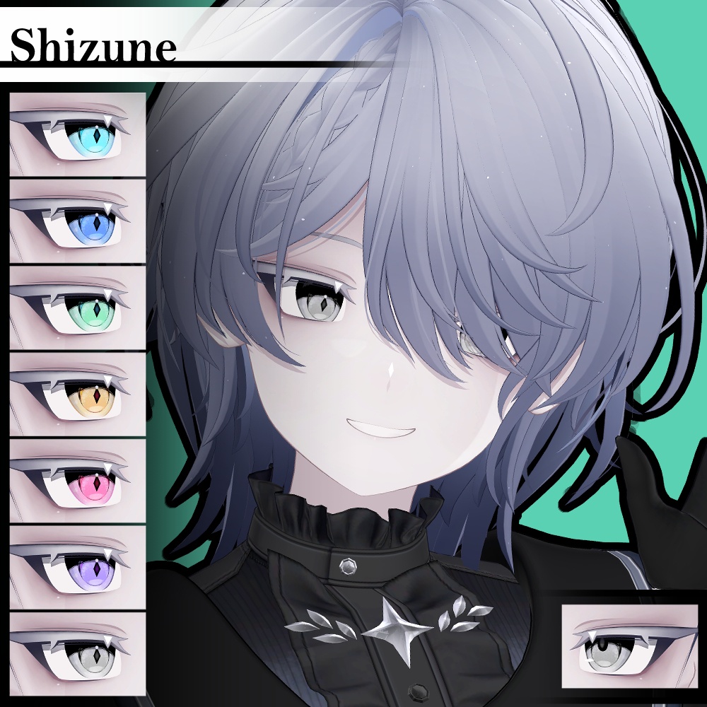 【複数アバター対応】Vol.1ダリラアイ【Eye texture】