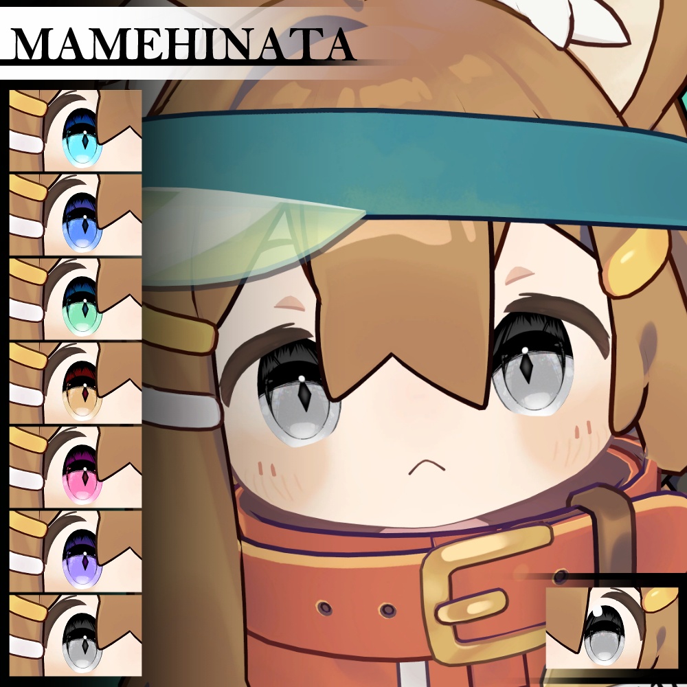 【複数アバター対応】ダリラアイ【Eye texture】