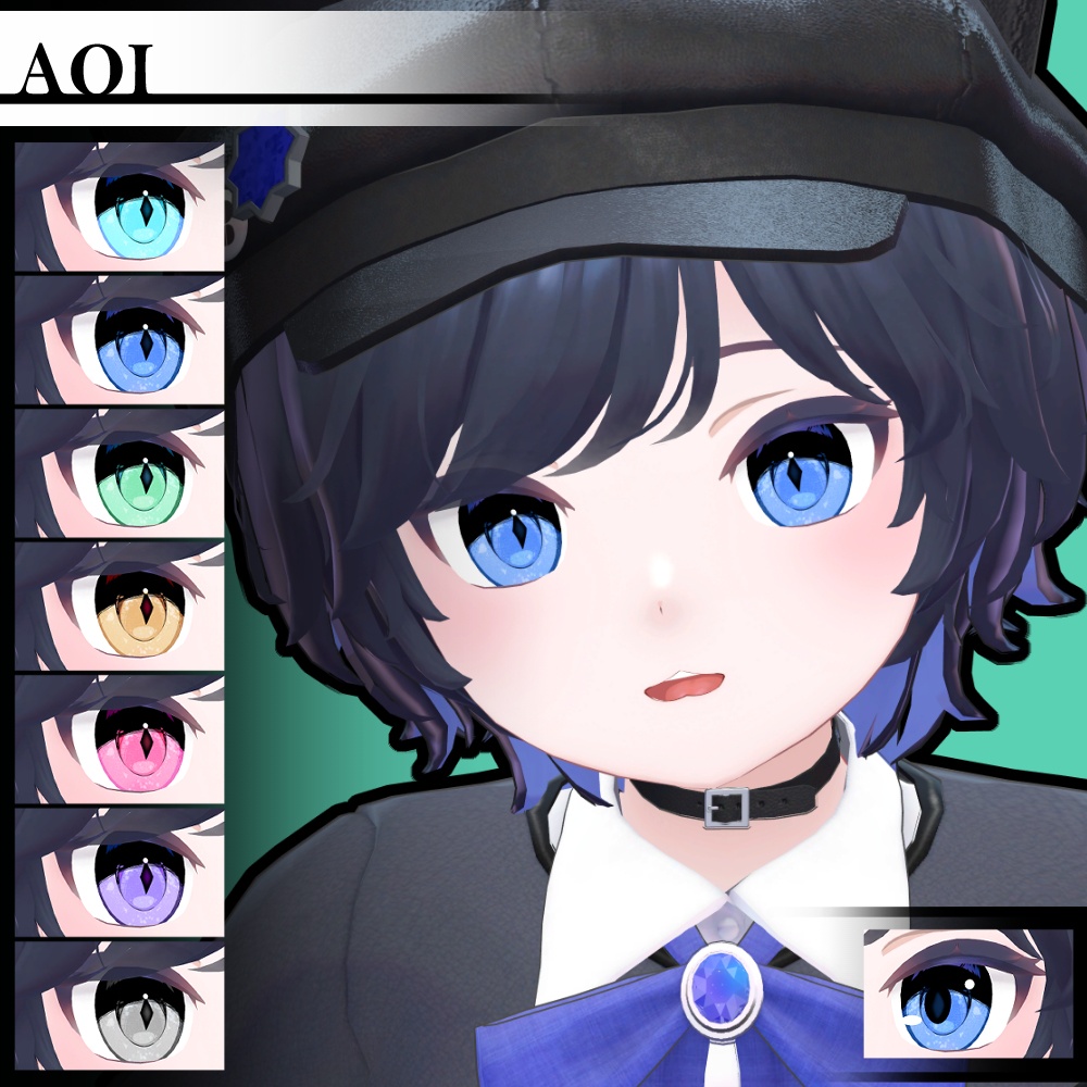 【複数アバター対応】ダリラアイ【Eye texture】