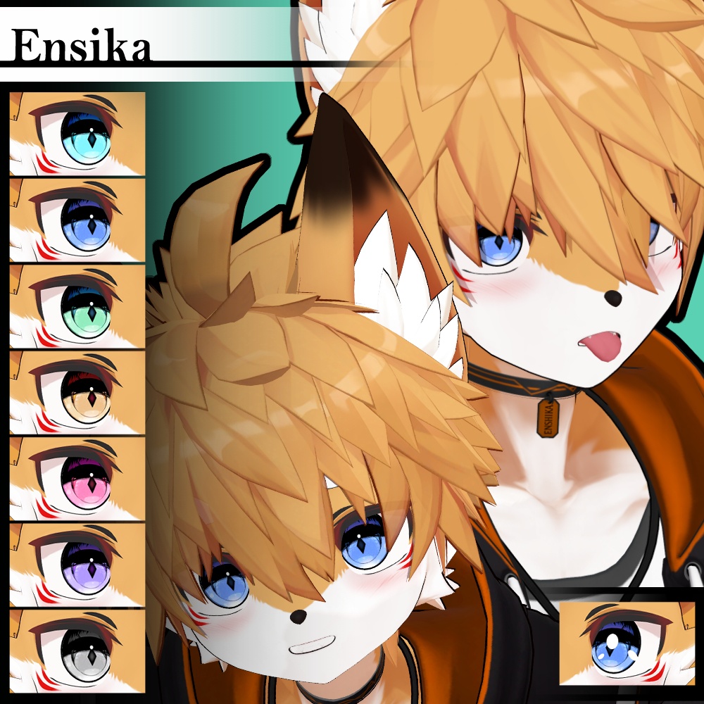 【複数アバター対応】ダリラアイ【Eye texture】