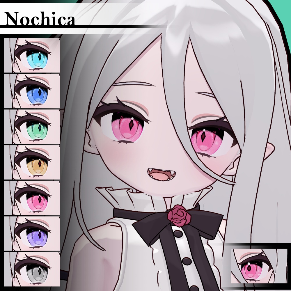 【複数アバター対応】ダリラアイ【Eye texture】